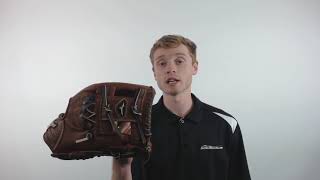 Video thumbnail: Mizuno Global Elite 11.5" Baseball Glove: GGE4BR