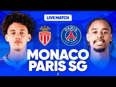 🔴🔵 MONACO - PSG LIVE / 🔥ALLEZ PARIS! / 🚨VICTOIRE OBLIGATOIRE POUR RESTER LEADER DU CHAMPIONNAT! / L1