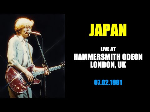 Japan - Live at Hammersmith Odeon (07.02.1981)