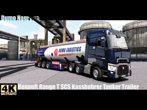 ☣ Renault Range T SCS Kassbohrer Tanker Trailer ETS2 Promods Project NextGen 1.8  [4K 60fps]