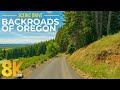 Driving On Oregon S Backroads 8K Scenic Drive Through Scenic Landscapes 10 Hours