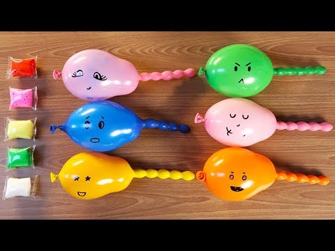 Making Slime With Funny Balloons and Light Clay ! Most Satisfying Slime Video | Tanya St Video