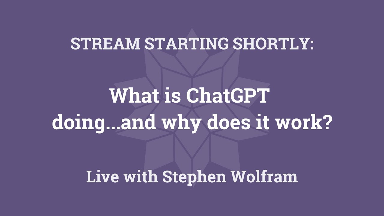 What is ChatGPT doing...and why does it work?