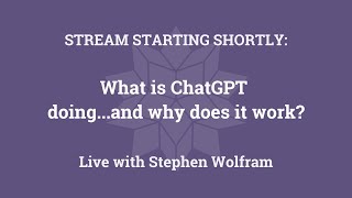 What is ChatGPT doing...and why does it work?