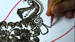 preview picture of video 'arabic mehendi designing tutorial'