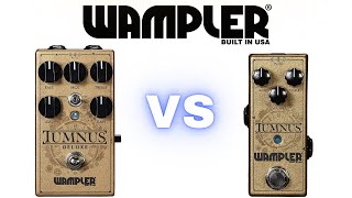 Video thumbnail for Wampler Tumnus vs Tumnus Deluxe Van Halen | Klon Style Pedals by Hollywood Rare Guitars