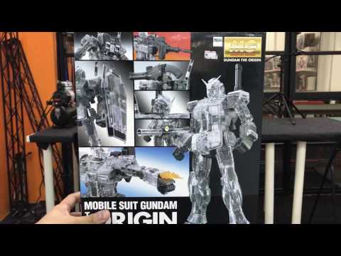 Gundam RX-78 2 The Origin Mechanical Version MG Master Grade 1/100 Gunpla Box Art Review