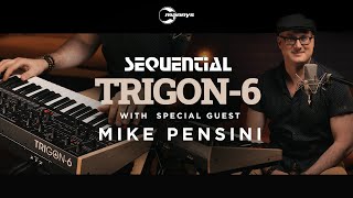 Video thumbnail for Sequential Trigon-6 Synth Showcase with Mike Pensini! by Mannys Music