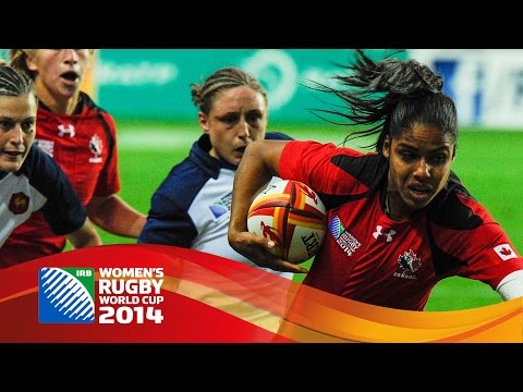 [HIGHLIGHTS] France 16-18 Canada in Women's Rugby World Cup semis