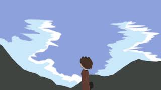 【自主制作アニメ】風に揺れるループアニメ【アニメ】【オリキャラ】【イラスト】【絵描き】【お絵かき】【ノスタルジック】【イラストレーター】