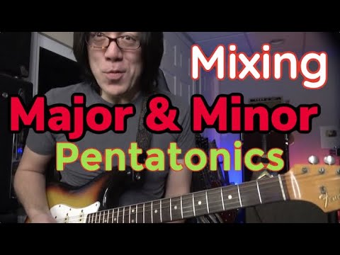 Mixing MAJOR and MINOR PENTATONIC Scales (People Get Ready)