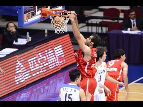 #FIBAAsia - Day 2: Korea v Iran (highlights)