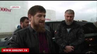 Рамзан Кадыров проинспектировал ход работ по реконструкции водозабора в Джалке