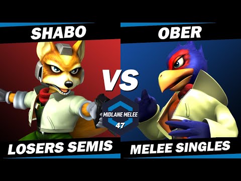 shabo vs Ober - Losers Semi Finals | Midlane Melee 47