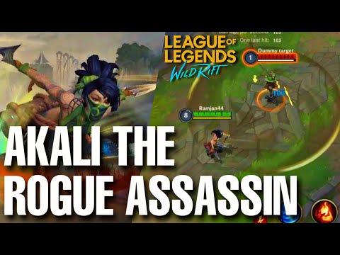 AKALI CHAMPION SPOTLIGHT | LOL WILD RIFT