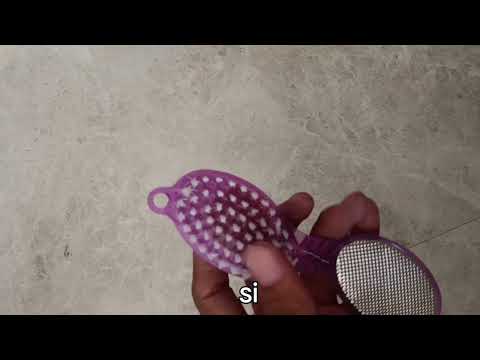 4 In 1 Pedicure Brush, Pumice Stone & File Foot Cleaner