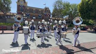 Disneyland Band - Full Set - Town Square - Disneyland 4K
