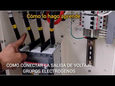 HOW TO CONNECT A THREE-PHASE GENERATOR WHICH ARE THE LINES AND WHICH IS THE NEUTRAL