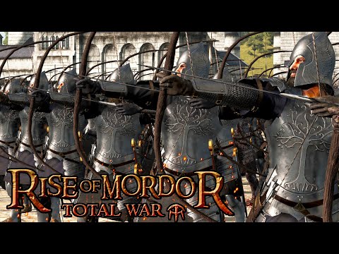 MASSIVE 15,000 Man Battle For Gondor - Total War Rise Of Mordor