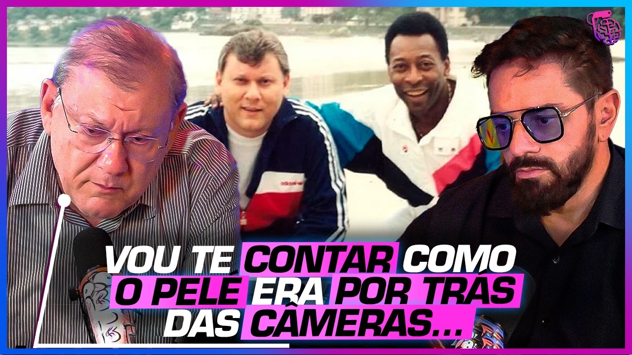 EMOCIONANTE! MILTON NEVES se LEMBRA dos BASTIDORES com PELÉ