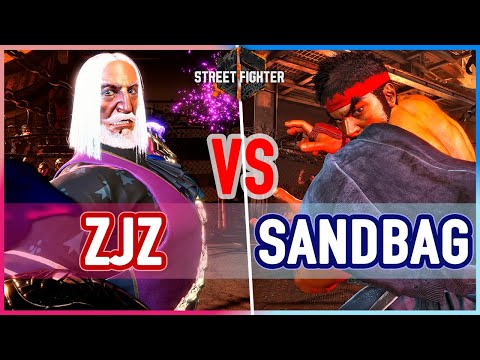 SF6 🔥 ZJZ (JP) vs Sandbag (Ryu) 🔥 Street Fighter 6