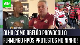 ‘Que se fo** eles’: Abel Braga provoca o Flamengo após protestos no Ninho do Urubu
