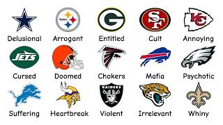 Every NFL Fanbase Explained in 24 Minutes