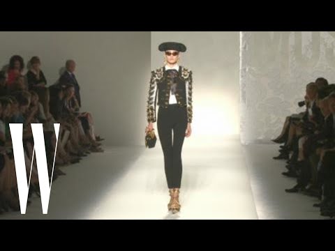 Moschino Spring 2012 - runway fashion show - W Magazine