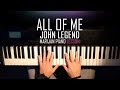 How To Play: John Legend - All Of Me | Piano Tutorial Lesson + Sheets