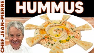How To Make Hummus from Scratch | Chef Jean-Pierre