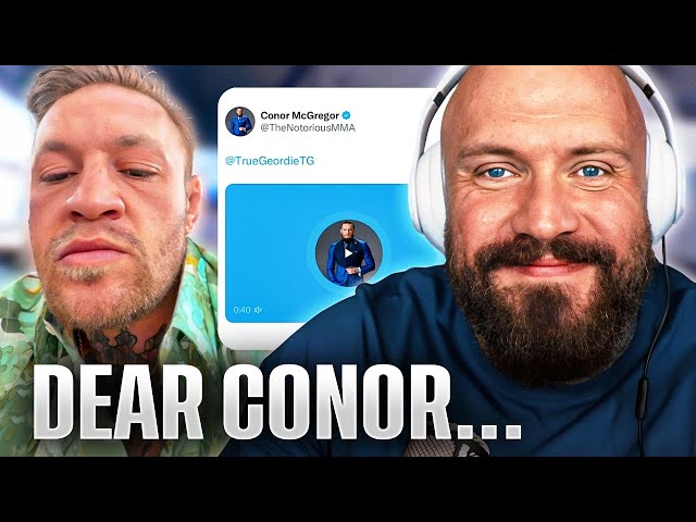 Who is True Geordie? Latest beef with Conor McGregor explained