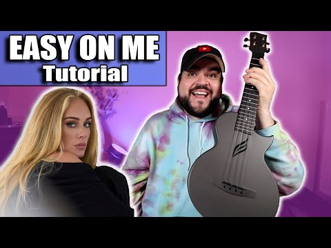 EASY ON ME - Adele (EASY Ukulele Tutorial Chords & Strumming)