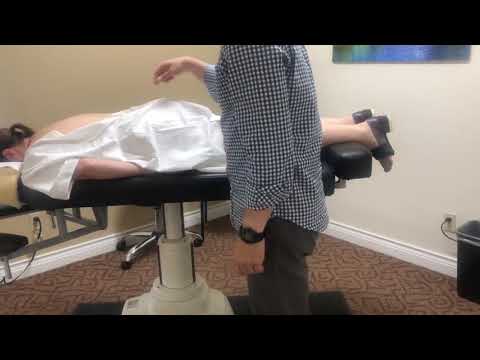 ASMR - Non-force Chiropractic Demo (ASMR edit)