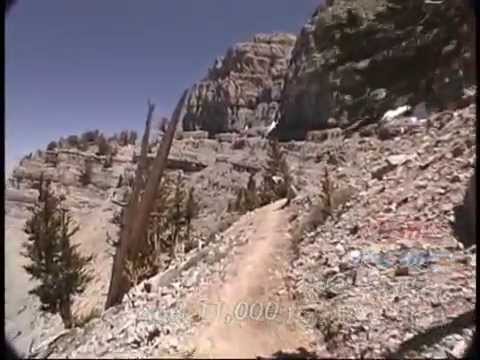 Charleston Peak Trail UP Spring Mountains Nevada (Overview)