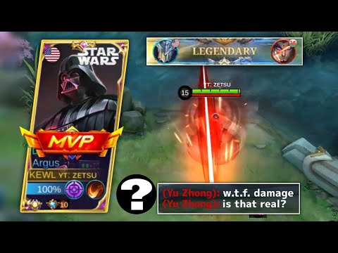 AGGRESSIVE BUILD!!! THEY RUN AND CRY BECAUSE OF THIS ARGUS BUILD | ARGUS BRUTAL DAMAGE | MLBB