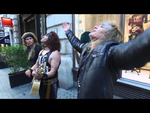 Steel Panther busking on the streets of London | Metal Hammer
