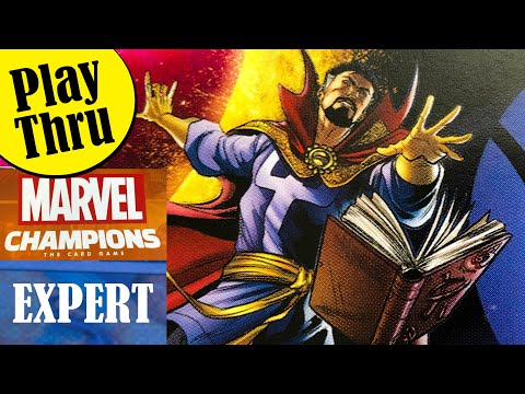 MARVEL CHAMPIONS First Play of DOCTOR STRANGE