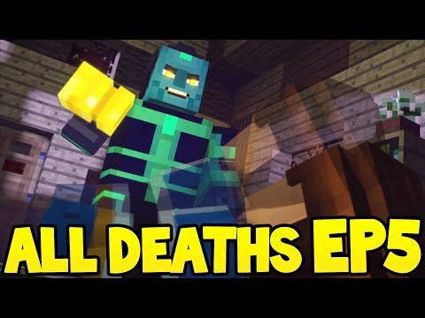 BigB - Minecraft Story Mode: Season 2 - ALL DEATH SCENES! - Episode 5