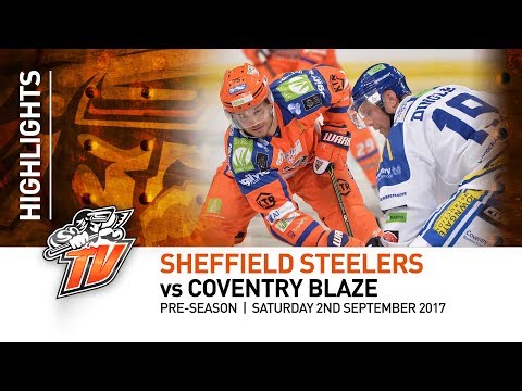 Sheffield Steelers v Coventry Blaze - Pre-season - Saturday 2nd September 2017