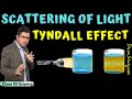 Tyndall Effect Scattering Of Light Class 10 Science CBSE NCERT Free Education