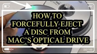 How to force eject a stuck CD or DVD Disk from your Macs optical drive and troubleshooting tips