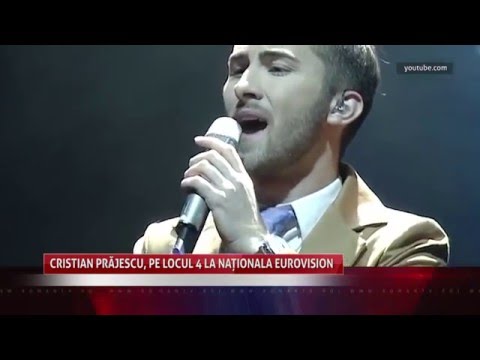 Cristian Prăjescu, pe locul 4 la „Naționala Eurovision”