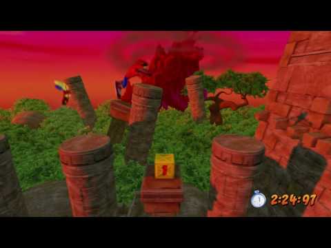 Crash Bandicoot N. Sane Trilogy: Sunset Vista (Time Trial - Platinum Relic)