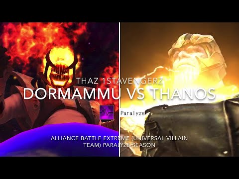 [ABX] Dormammu CTPJ vs Thanos CTPR 6m+ Universal Villain (Paralyze Season)