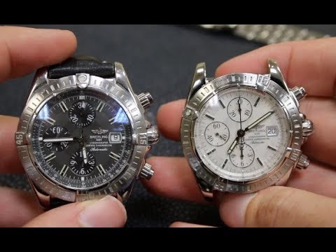 So erkennen Sie eine gefälschte Breitling Chronomat Evolution – Original vs. Fälschung