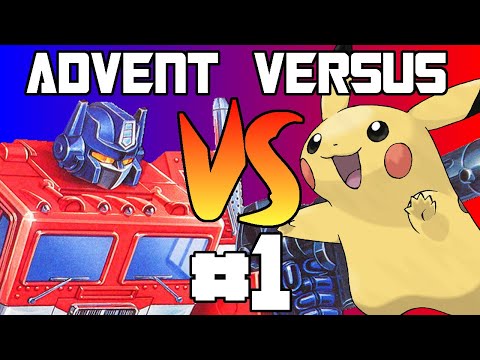 Advent Versus Day 1: Transformers vs Pokemon