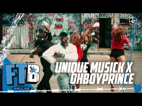 Unique Musick x OhBoyPrince - What You Mean #C4S | From The Block Performance 🎙(Dallas)
