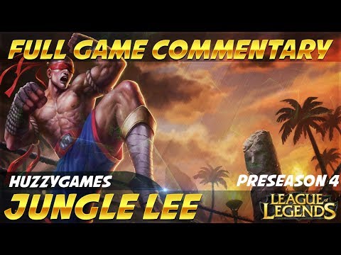 League of Legends - Diamond Lee Sin Jungle - Full Game Commentary
