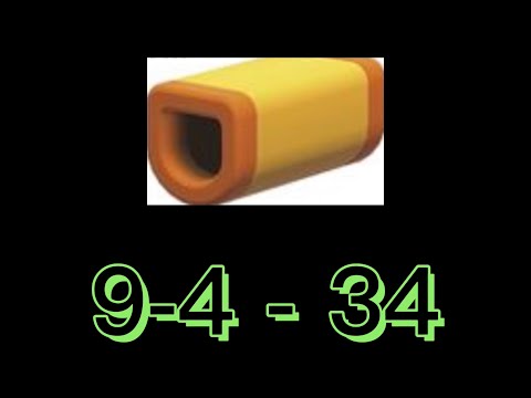 Super Mario 3D World (Switch) 9-4 100% Speedrun - Time: 34 (Former WR)