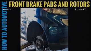 E.approved Front Brake Discs 280mm 3-Stud Solid Rotors For Smart Car (All Models)